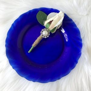 Cobalt Blue Beauties /Set of 4/